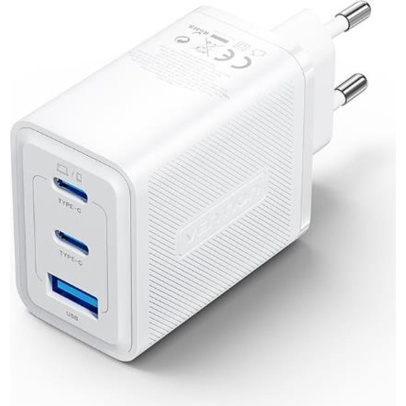 Vention MOBILE CHARGER WALL 65W USB/3P WHITE FERW0-EU VENTION