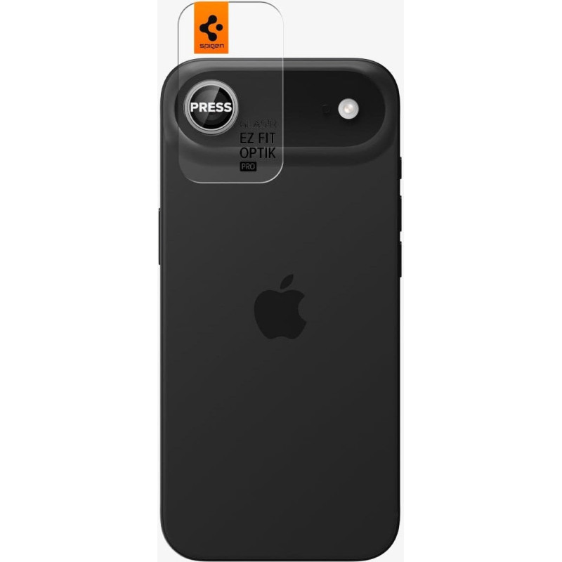 Spigen OSŁONA APARATU SPIGEN OPTIK PRO GLASS.TR &rdquo;EZ&rdquo;FIT CAMERA PROTECTOR 2-PACK IPHONE AIR SILVER