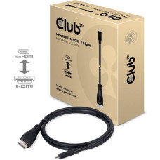 Club3D CABLE MICRO HDMI TO HDMI 1M/M/M CAC-1351 CLUB3D