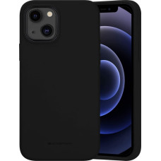 Goospery Mercury Etui Mercury Silicone for iPhone 14 6.1 black/ black