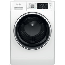 LG Whirlpool FFWDD1176258B veļas žāvētājs Brīvi novietots Ielādē&scaron;ana no aug&scaron;as Balts E