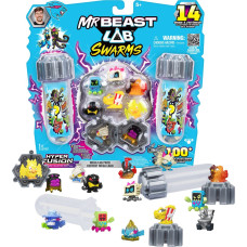 Moose Toys MrBeast Lab Swarms S3 Mega Lab 14 Pack - Milk Bones, toy figure assorted items