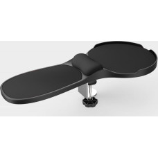 Q-Connect Podkładka Q-Connect Podłokietnik Q-CONNECT, z podkładką pod mysz i podparciem nadgarstka, czarny