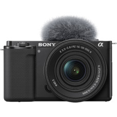 Sony Alpha ZV-E10K vlog camera with 16-50 mm f/3.5-5.6 II Power Zoom kit Lens | Vlog camera | 24.2 MP | ISO sensitivity (max) 32000 | Display diagonal 2.95 " | Wi-Fi | Exmor CMOS sensor