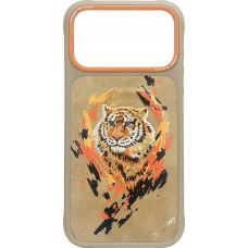 Nimmy Tiger MagSafe case for iPhone 17 Pro Max light brown