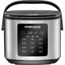 Rommelsbacher Multi-Rice Cooker MRK 950 stainless steel/black, 860 watts, 5 liters