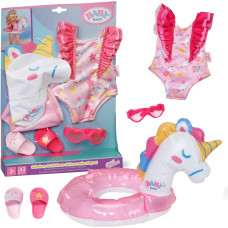 Zapf Creation BABY born&reg; Unicorn Swimming Set 43cm, Doll Accessories