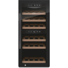 Caso | Smart Wine Cooler | WineExclusive 24 | Energy efficiency class G | Showcase | Bottles capacity 24 bottles | Cooling type Compressor technology | Black