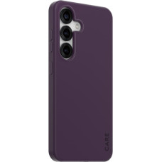 Panzerglass CARE by &reg; Fashionable Case Plum Purple w. Qi Compatible Samsung Galaxy S25 mobilo telefonu apvalks Aploksne Lillā
