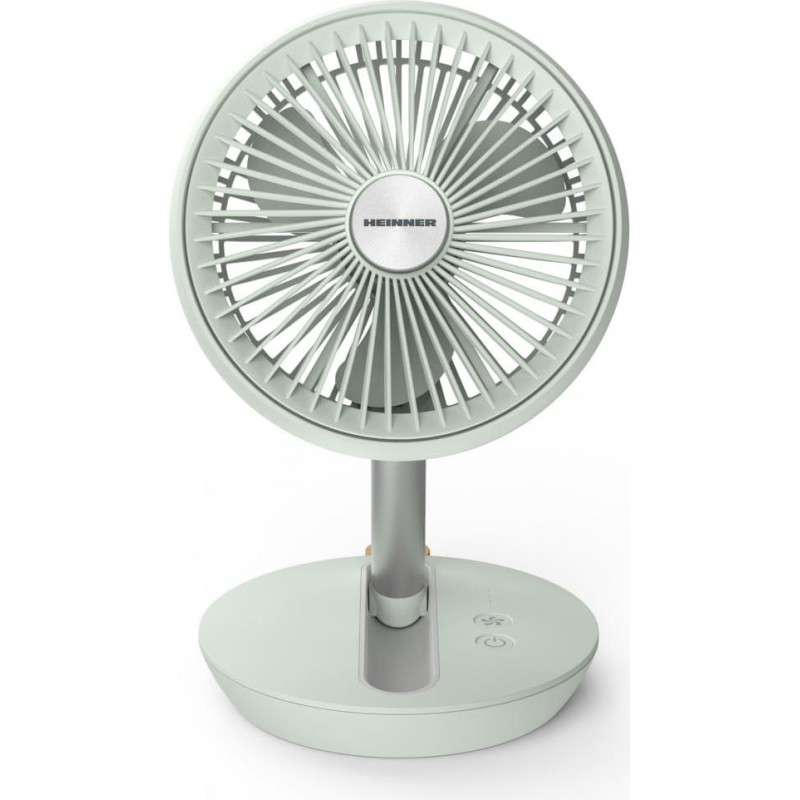 Cordless foldable fan 5W 4000mAh type-C 29cm HMF-LC4000GR HEINNER