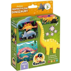 Czuczu puzzle Fantastyczne dinozaury 94188