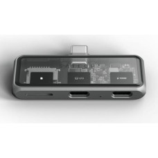 Satechi USB-C PD Mobile XR Hub & MicroSD Card Reader space grey
