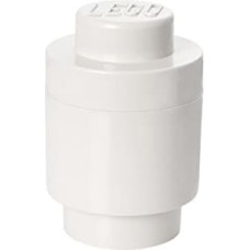 Lego Room Copenhagen LEGO Storage Brick 1 round white - RC40301735