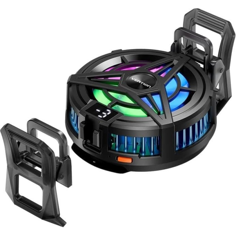 Vention Magnetyczna chłodnica do telefonu Vention (czarna)