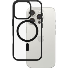 Panzerglass &reg; HardCase Transparent w. Black MagSafe & Frame iPhone 16 Pro mobilo telefonu apvalks Aploksne Melns