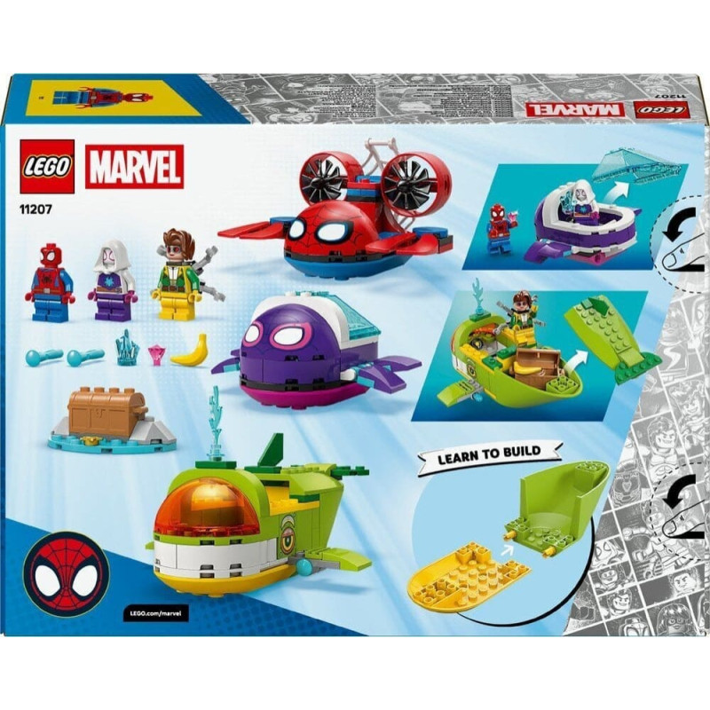 Lego Marvel Spidey: podwodne pojazdy (11207)