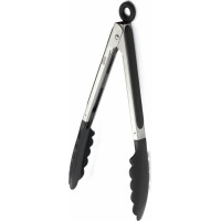 Serving tongs, stainless steel and nylon 27.5x3.5cm VN-YMJ-AHO154 VANORA