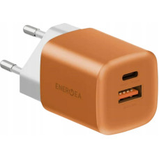 Energea Ładowarka Energea Ładowarka sieciowa Ampcharge GaN35 USB-C/USB-A PD/PPS/QC3.0 35W pomarańczowy