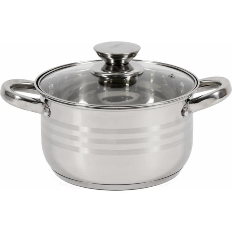 Pot stainless steel with teflon coating 2.5L 18x10.5cm HR-HJ-025 HEINNER