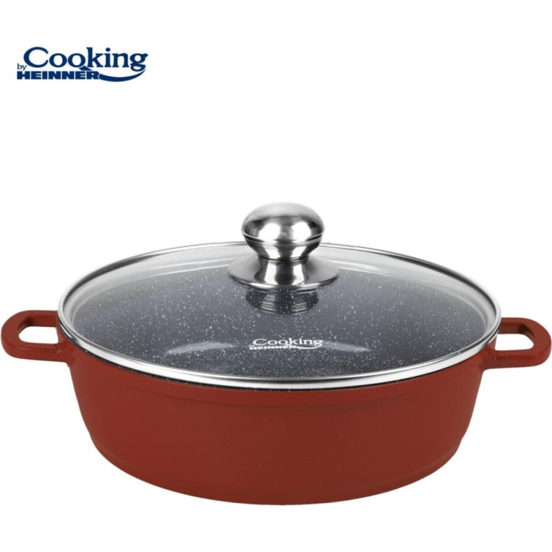 Pot aluminum with ceramic coating 4.1L 28x7.5cm HR-JLG-J28JCR HEINNER