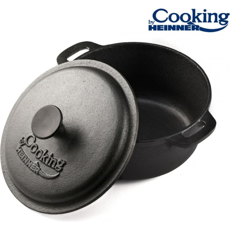 Pot cast iron 3.8L 24x10.8cm HR-TNJ-5A24 HEINNER