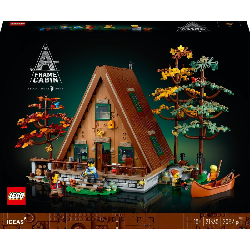 Lego Ideas Chatka w kształcie litery A (21338)