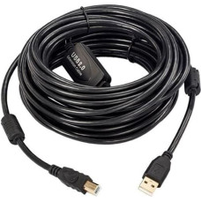 Microconnect USB cable MicroConnect USB-A - USB-B 10 m Black (USBAB10B-ACTIVE)