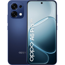 Oppo A6 Pro 5G 16,7 cm (6.57") Divas SIM kartes Android 15 USB Veids-C 8 GB 256 GB 6500 mAh Zils