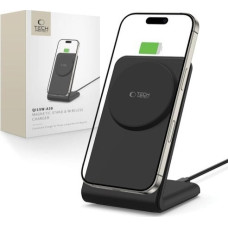 Tech-Protect QI15W-A38 MAGNETIC MAGSAFE WIRELESS CHARGER BLACK