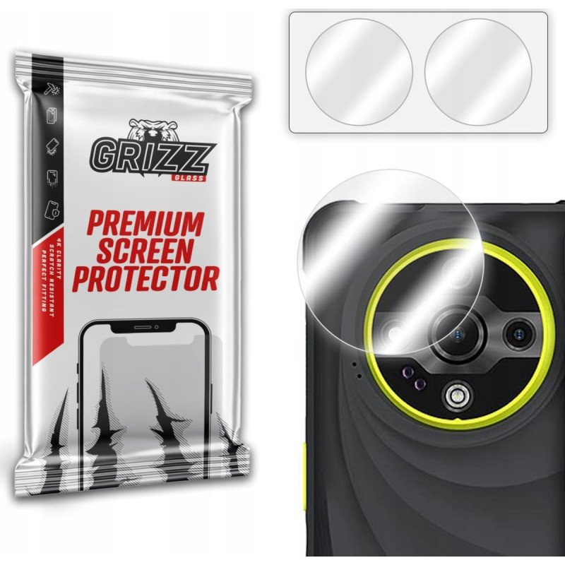 Grizzglass Szkło na aparat GrizzGlass HybridGlass Camera do Ulefone Armor X31 Pro