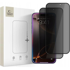 Hofi Szkło prywatyzujące Tech-Protect Glass Spy+ do Apple iPhone 16 Pro / 17 / 17 Pro Privacy [2 PACK]