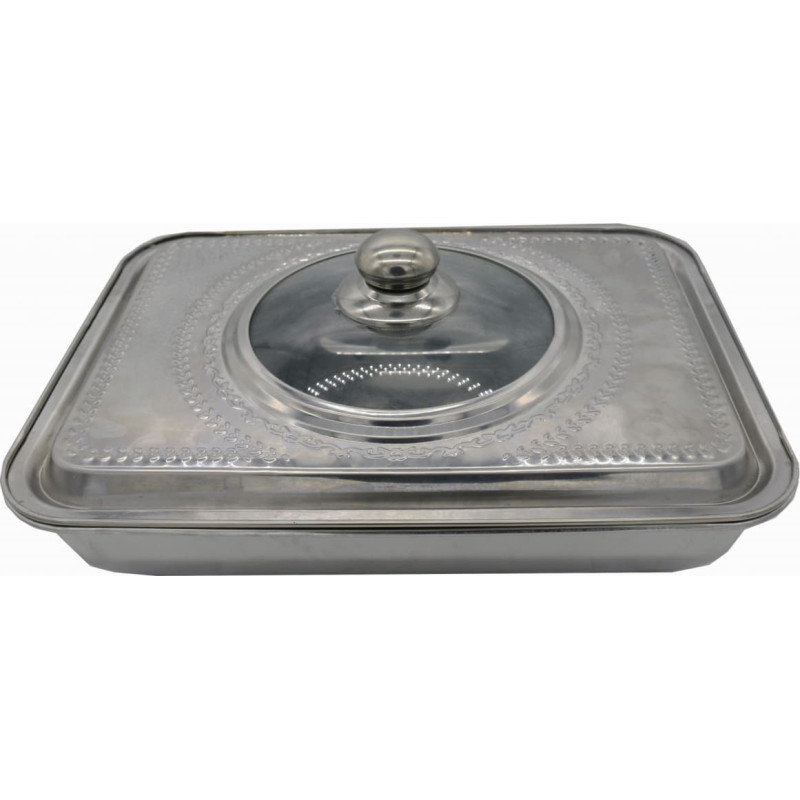 Baking tray stainless steel with ceramic coating 35x26x7 cm VN-FM-SS3627, VANORA