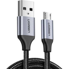 Ugreen USB cable Ugreen USB-A - microUSB 3 m Black (UGR1159BLK)