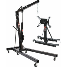 Awtools AW FOLDING WORKSHOP ENGINE CRANE 2T + ENGINE STAND