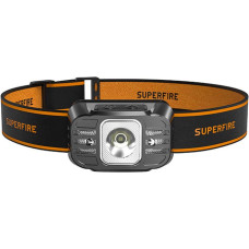 Superfire Headlamp Superfire HL75-S, 350lm, USB