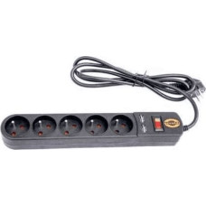 Orvaldi Power strip Orvaldi ORV-5 overvoltage 5 sockets 1.5 m black (AP5-1.5MU)
