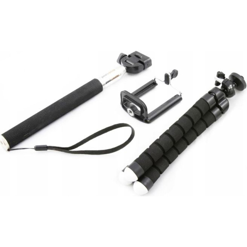 Xrec Selfie stick Xrec SB3044 3w1 black