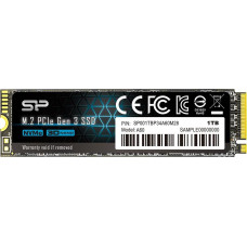 Silicon Power SSD Silicon Power P34A60 1TB M.2 2280 PCI-E x4 Gen3 NVMe (SP001TBP34A60M28)