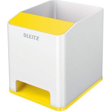 Leitz Pen cup Leitz WOW with sound amplifier, yellow 53631016