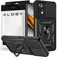 Alogy Alogy Camshield Stand Ring phone case with camera cover for Xiaomi Poco X4 Pro 5G universal