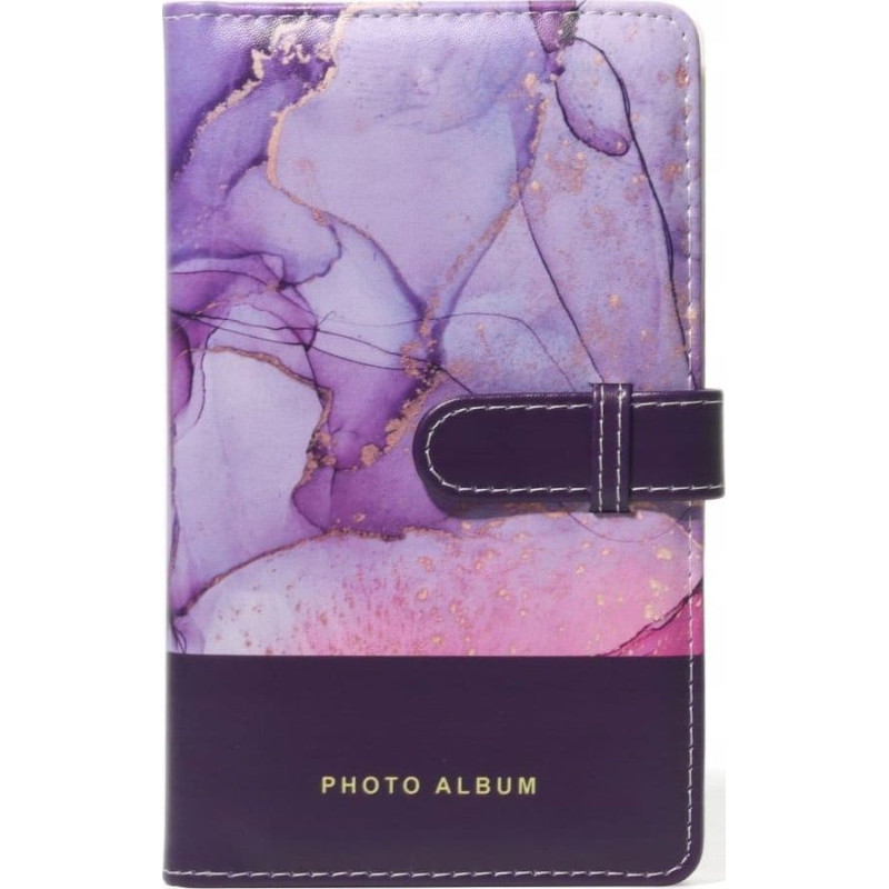 Loveinstant Photo album 96 pcs for Fujifilm INSTAX Mini 40 11 9 7 7s 90 70 EVO LiPlay / Purple Marble