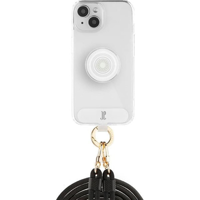 Just Elegance Etui JE 3in1 PopGrip iPhone 15 6.1" przezroczysty/clear 30524 (Just Elegance)