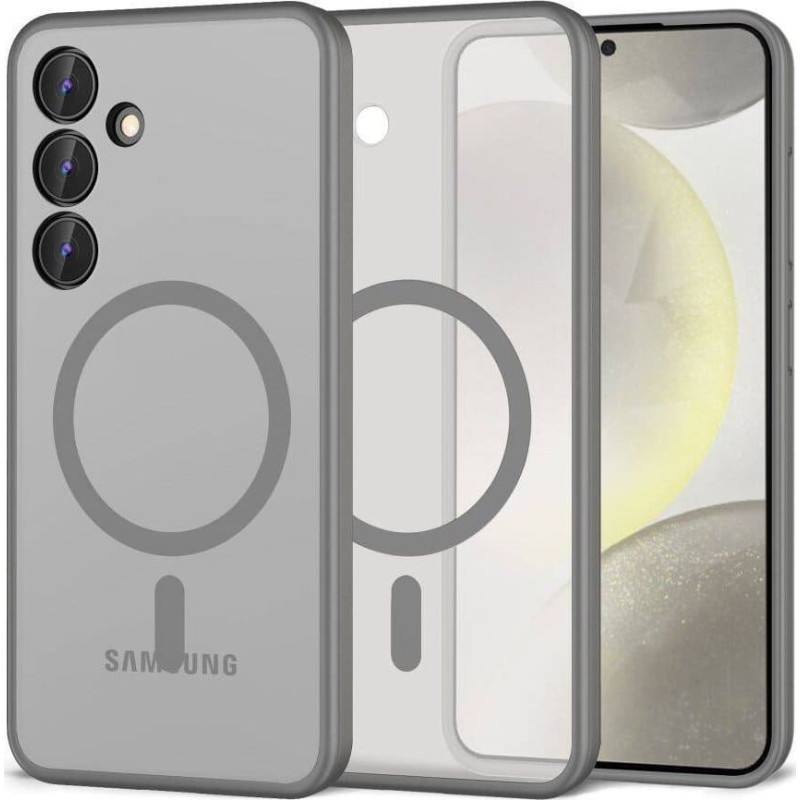 Tech-Protect Tech-Protect Magmat Magsafe Galaxy S24 Matte Titanium