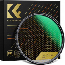 K&F Concept Filtr Kf Filtr Gold Streak Anamorficzny Złote Flary Smugi K&f Nano-x Mrc 62 Mm 62mm / Kf01.2107