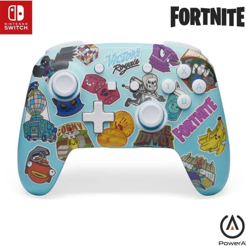 Powera Pad PowerA SWITCH Pad bezprzewodowy Enhanced Fortnite Sticker Mania
