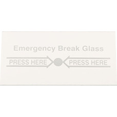 Babyliss Zapasowa szybka PW-C1/GLASS do przycisk&oacute;w awaryjnego otwierania drzwi