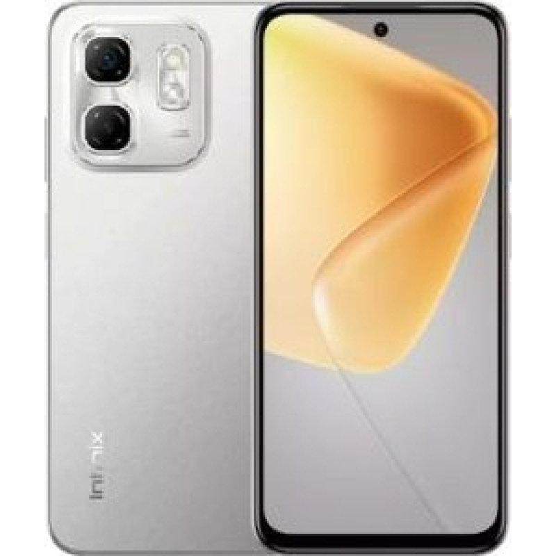 Infinix HOT 50i 17 cm (6.7") Hybrid Dual SIM Android 14 4G USB Type-C 4 GB 128 GB 5000 mAh Srebrny