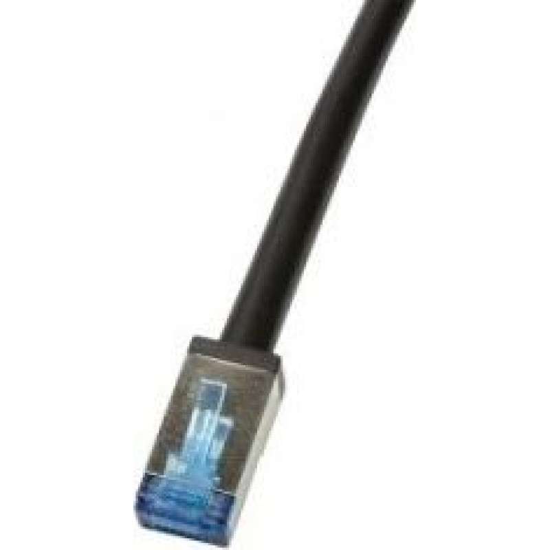 Logilink Patchcord Logilink Cq7033s Cat.6a S/ftp Pvc+pe 1m Black
