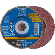 Pferd Lameļu disks PSF STEELOX 125mm P40 PFC, Pferd