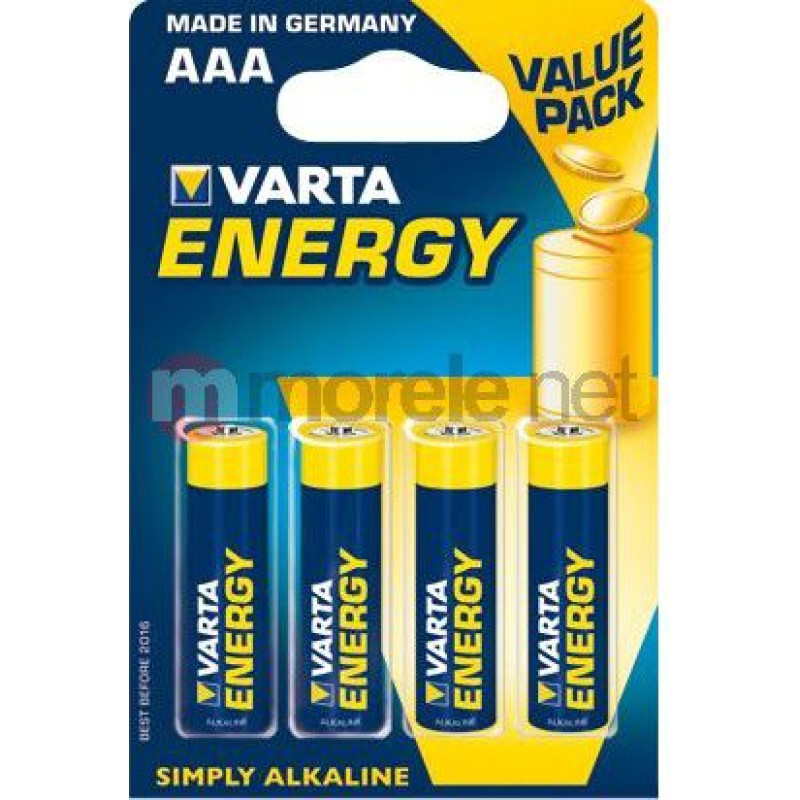 Varta Energy Battery AAA / R03 4 pcs.